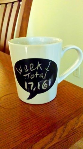 Week 1 Total: 17,161 (Today: 2638) My brain is tired. More tea, please!